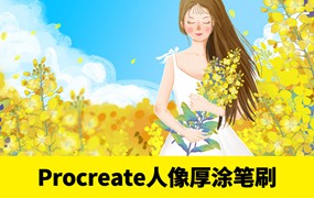 Avvart人像厚涂笔刷27款，大神出品必属精品