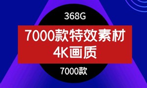 4K特效素材7000款