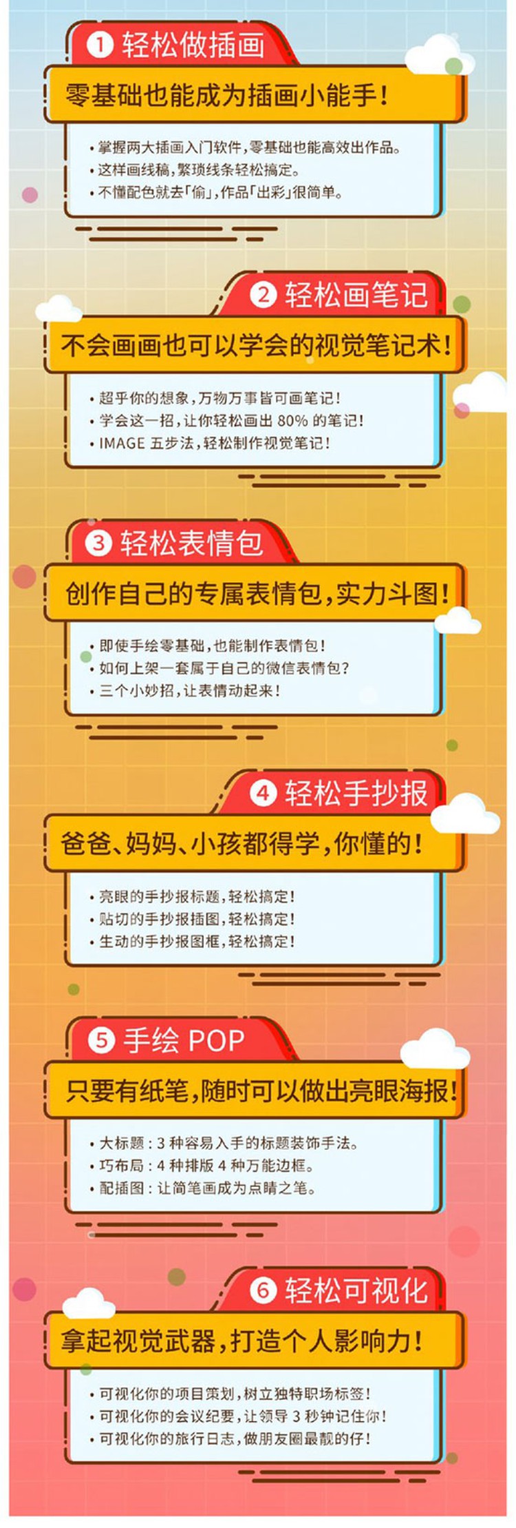 【PS教程】0基础轻松手绘训练营：轻松学会一门能赚钱的技能，好玩又有趣 设计教程 第2张