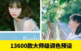 13600款大师级调色预设，调色必备预设合集