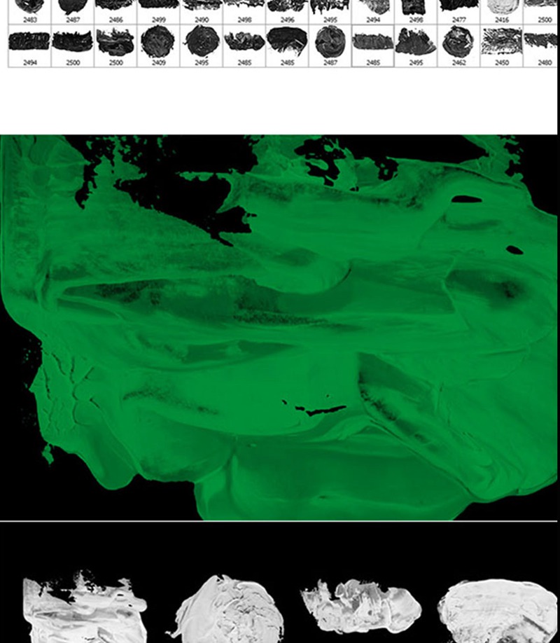 3000款Photoshop艺术肌理背景绘画笔刷 笔刷资源 第15张