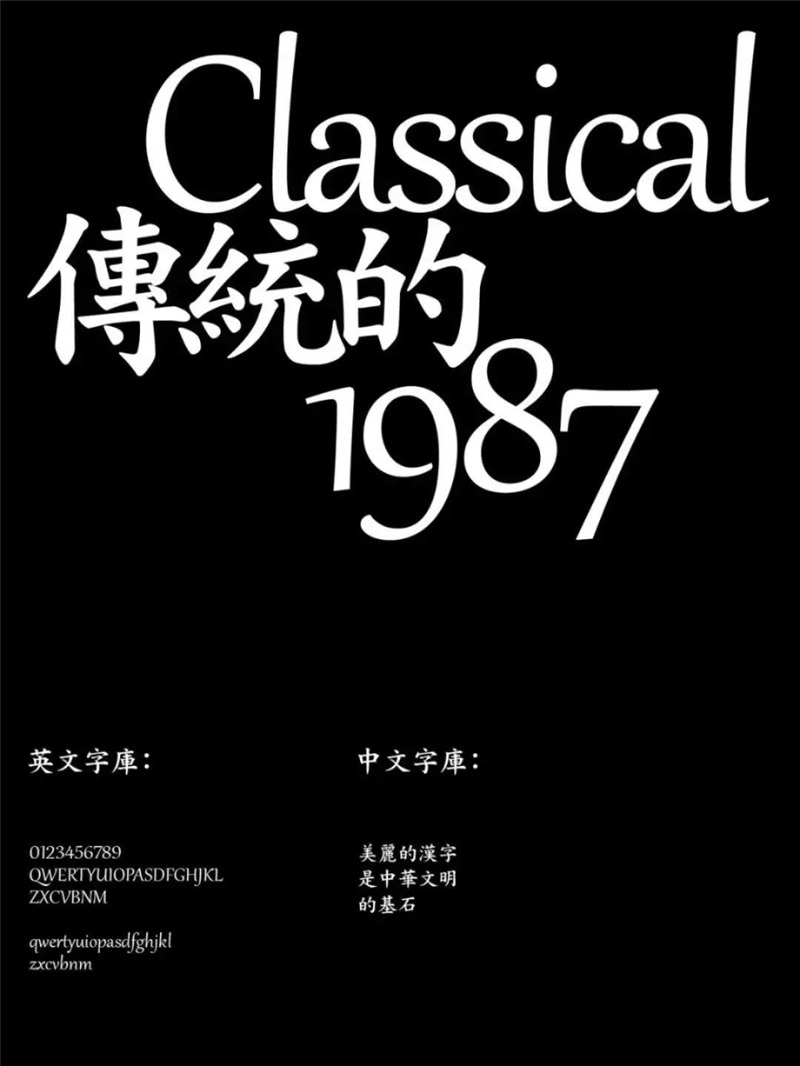 2022流行中英文字体合集 图片素材 第12张