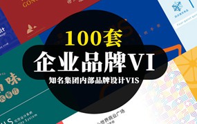 100套知名集团内部品牌设计VIS手册