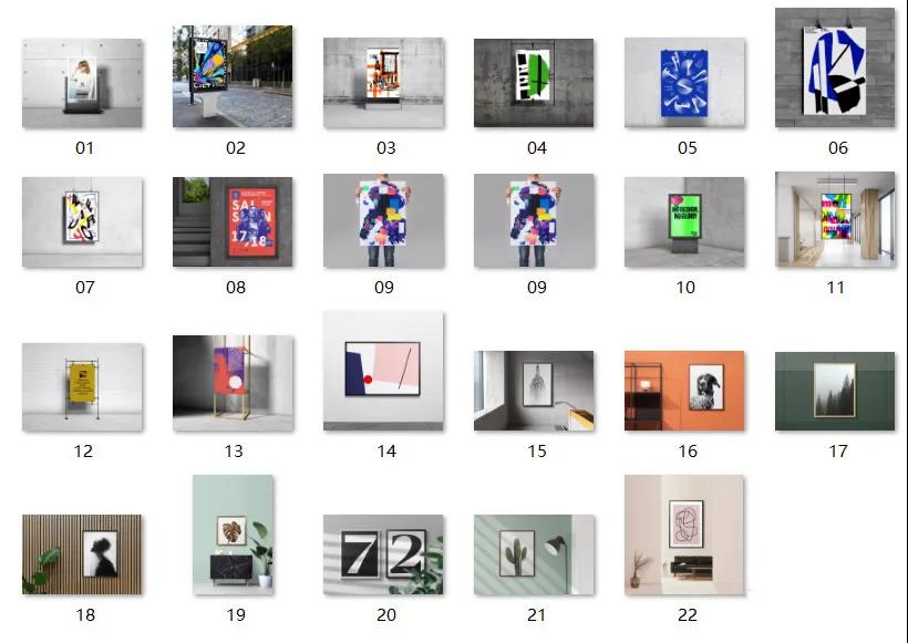 22款国外高端作品样机合集 图片素材 第8张