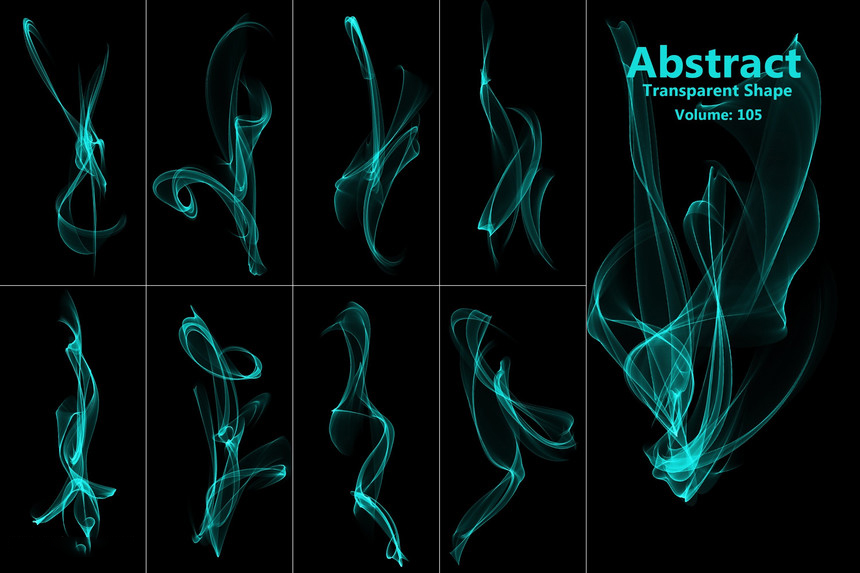 PS笔刷-透明PS烟雾笔刷和PNG图片素材包 笔刷资源 第15张