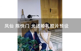 50+款2022年xmp预设凤仙 陈快门 光述婚礼胶片预设 PS颜色查找预设