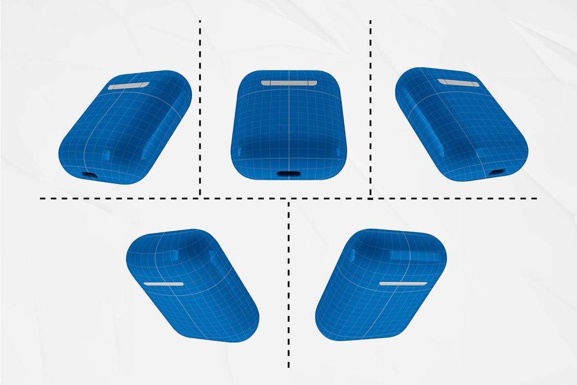 AirPods苹果无线耳机包装设计样机模板PSD 样机素材 第7张