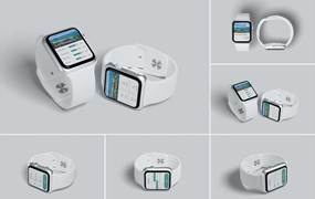 苹果手表 Smart Watch 样机PSD模板