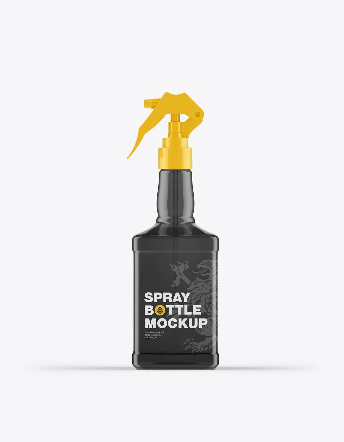 玻璃喷雾瓶包装设计样机 Pack Glass Spray Bottles Mockup 样机素材 第7张