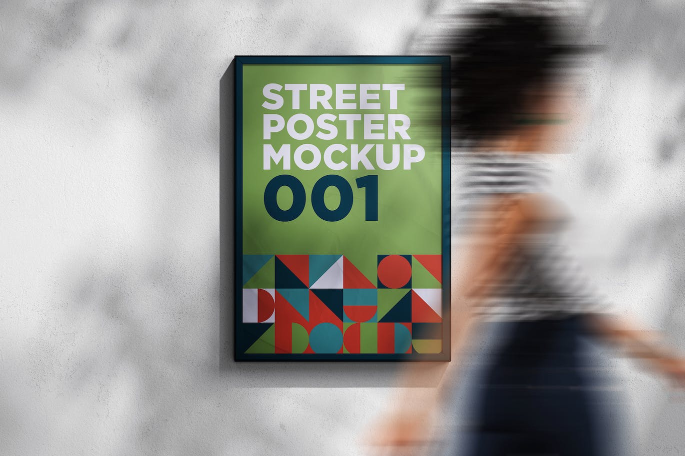 街道框架海报样机模板v1 Street Poster Mockup 001 样机素材 第1张