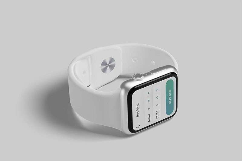 苹果手表 Smart Watch 样机PSD模板 样机素材 第3张