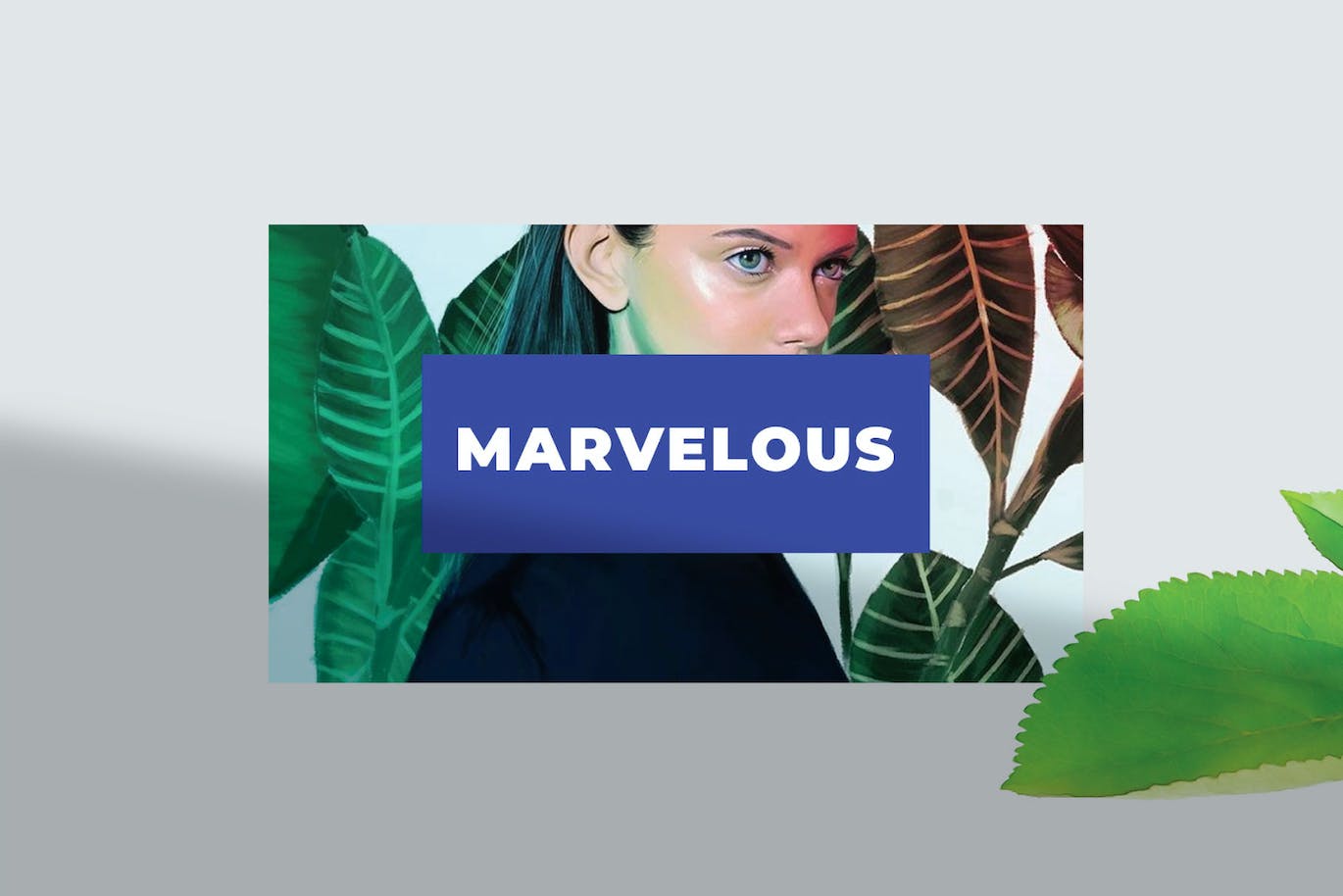 品牌服装展示PPT演示文稿 Marvelous – PowerPoint Template 幻灯图表 第3张