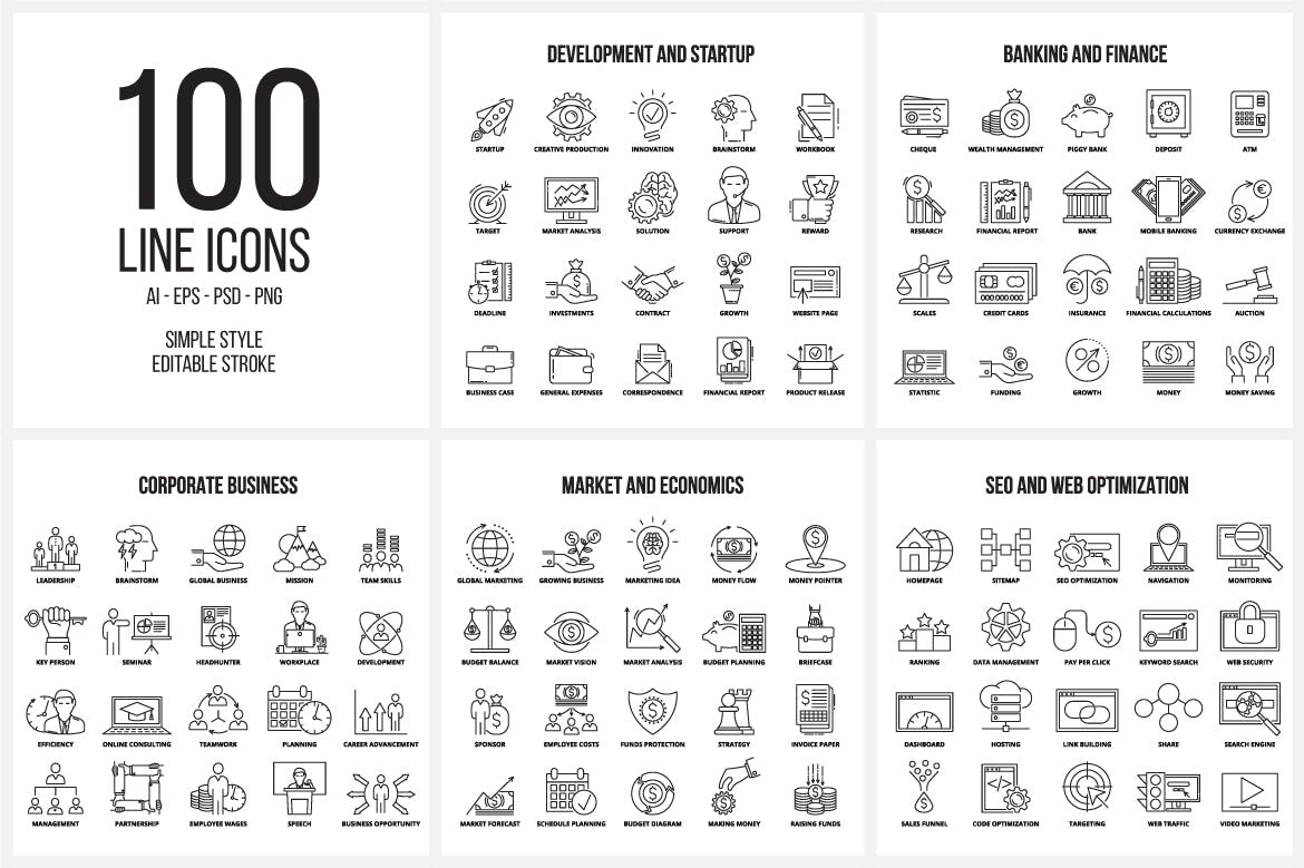 业务数据箭头信息图表元素集 Set of Arrows Infographics Elements 幻灯图表 第3张