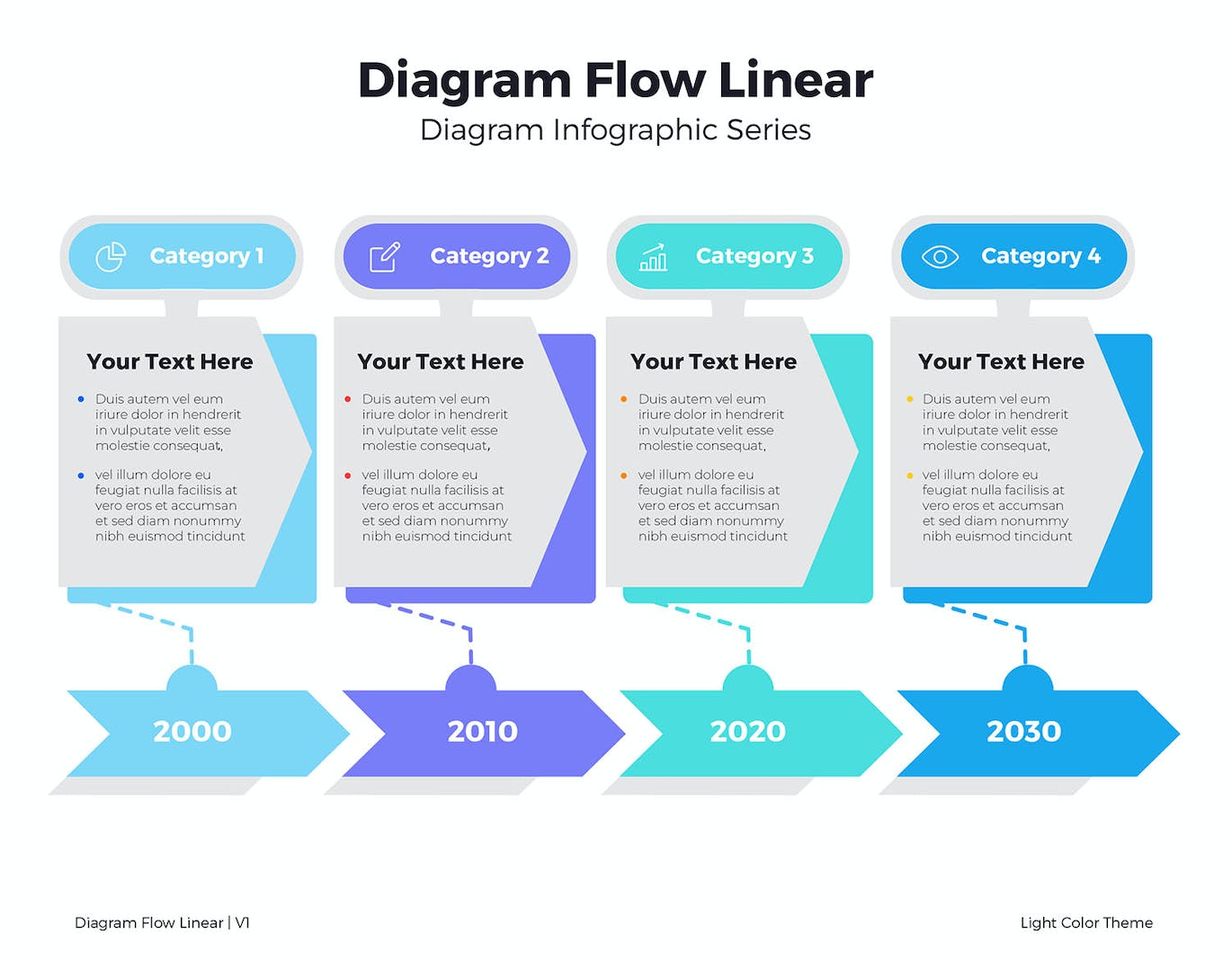 线条流程图表矢量素材v1 Diagram Flow Linear V1 APP UI 第4张