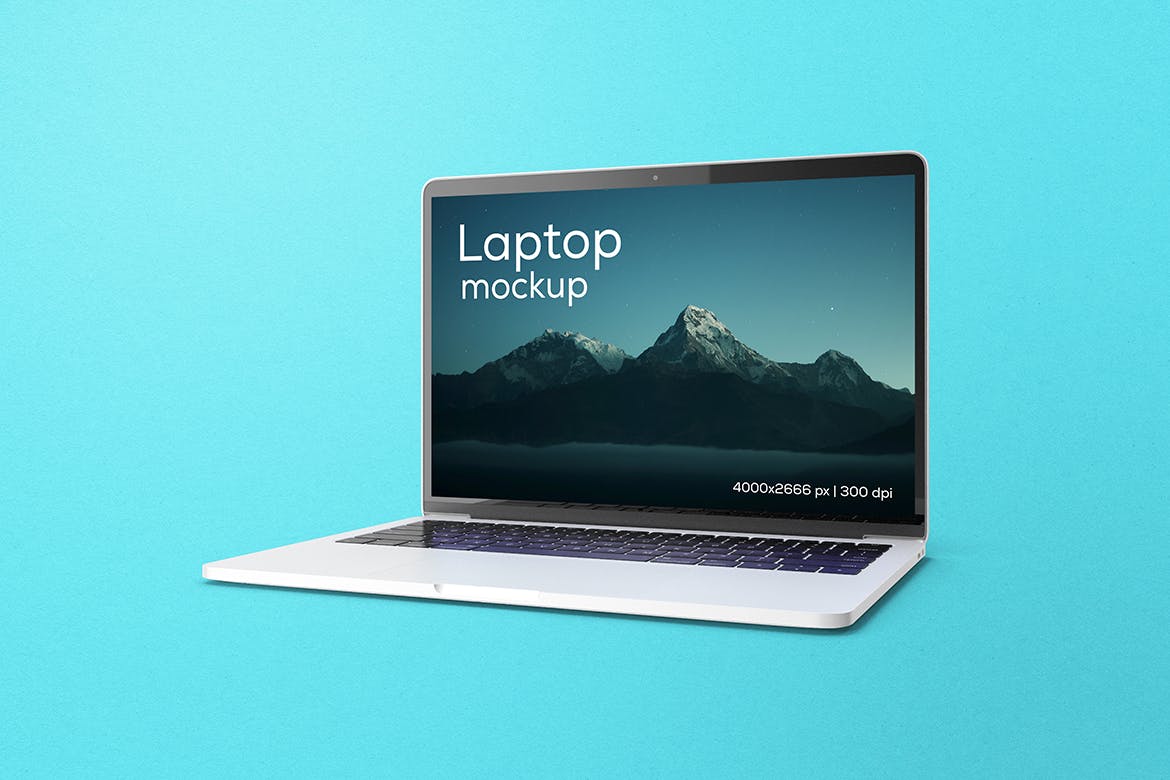 MacBook笔记本电脑屏幕样机 Screen Laptop Mockup 样机素材 第2张