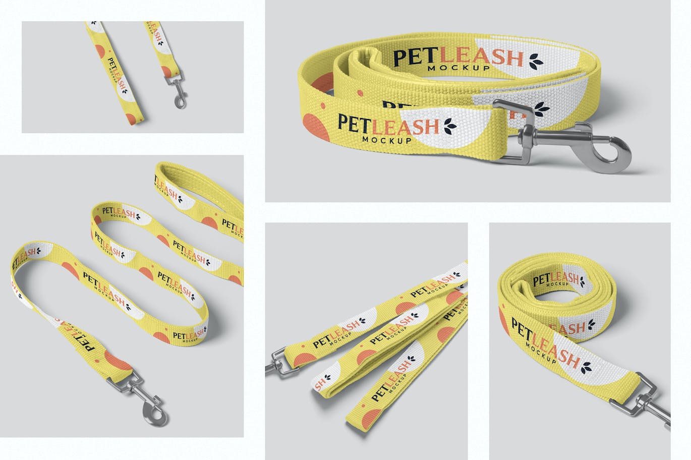 宠物皮带牵引绳设计样机 Pet Leash Mockups 样机素材 第2张