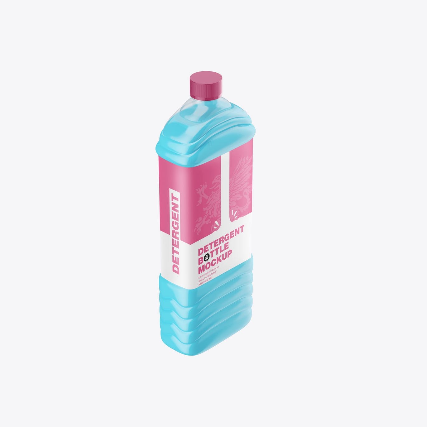 家用洗涤剂瓶包装设计样机 Home Detergent Bottle Mockup 样机素材 第4张