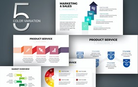 信息图表商业幻灯片演示PPT模板 Infographic Business PowerPoint Presentation