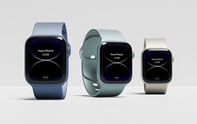 苹果手表watch屏幕展示样机 Smart Watch Mockup