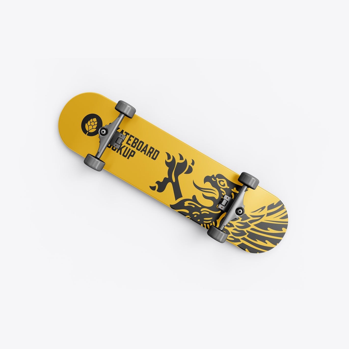 骑行滑板品牌设计样机 Skateboard Mockup 样机素材 第14张