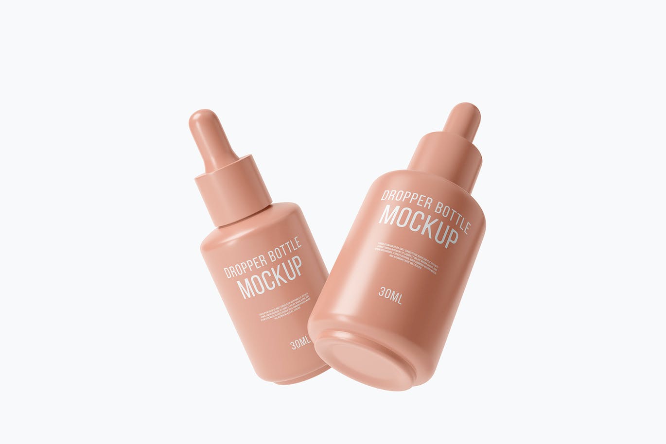 30ml滴管瓶包装设计样机v2 30ml Dropper Bottle Mockup Vol.2 样机素材 第5张