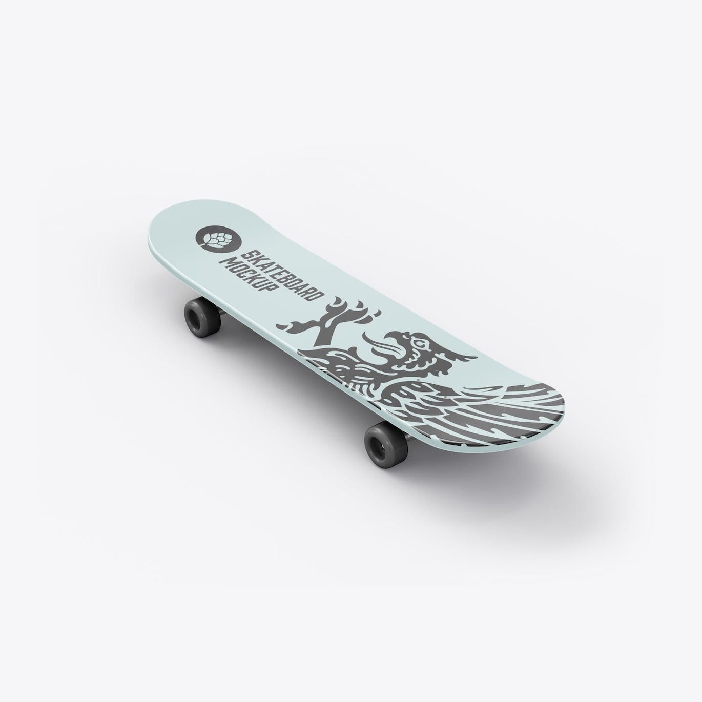 骑行滑板品牌设计样机 Skateboard Mockup 样机素材 第16张