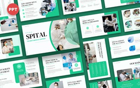 医院医疗PPT幻灯片模板 Spital – Medical Powerpoint