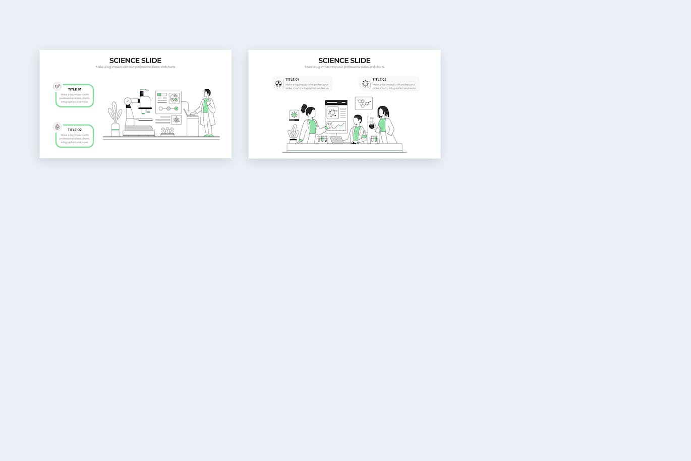 科学教育信息图表设计AI矢量模板 Education Science Illustrator Infographics 幻灯图表 第4张