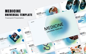 医疗健康多用途幻灯片演示PPT模板 Medical PowerPoint Template