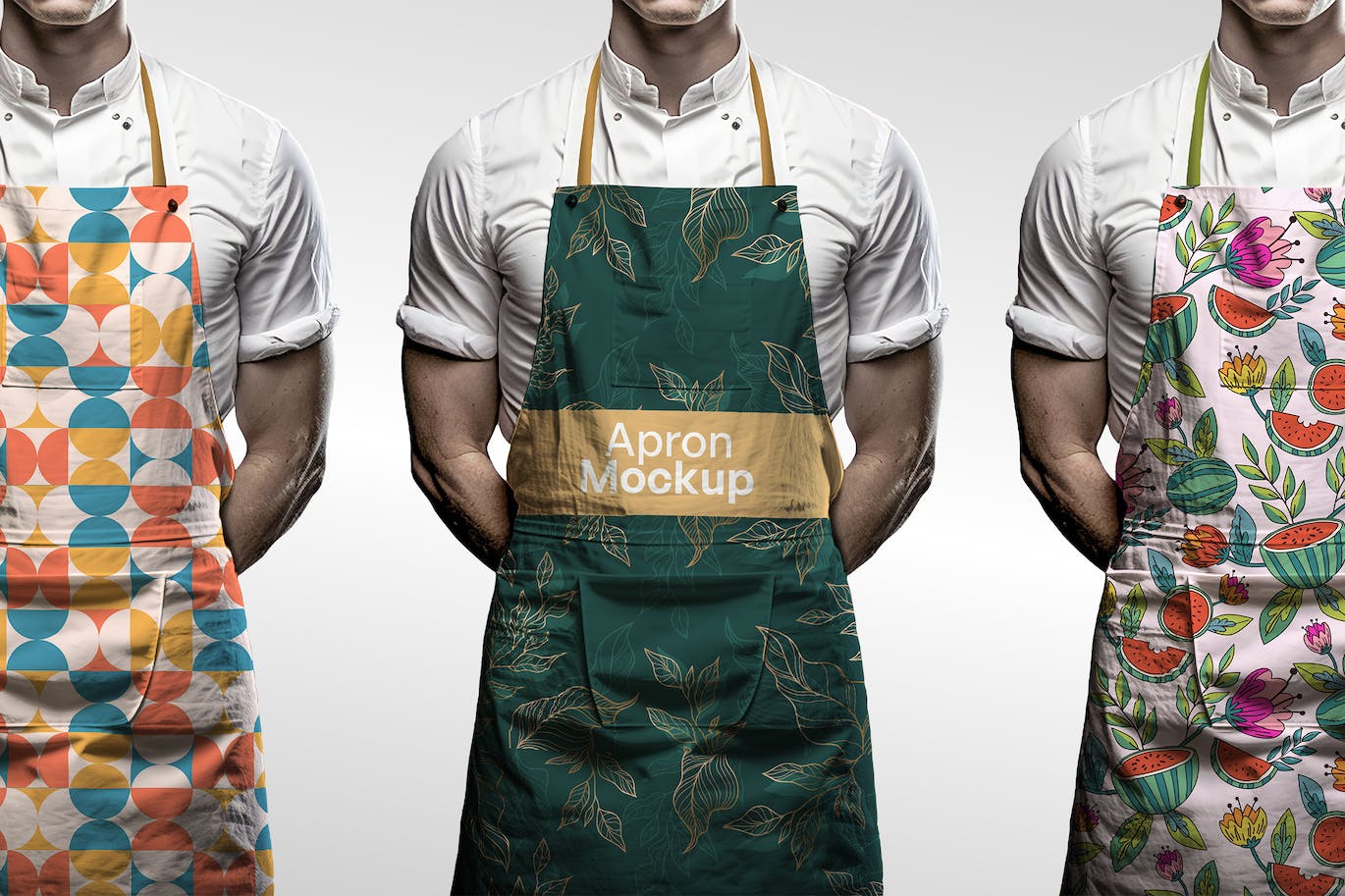 围裙图案设计样机 Apron Mockup 1.0 样机素材 第1张