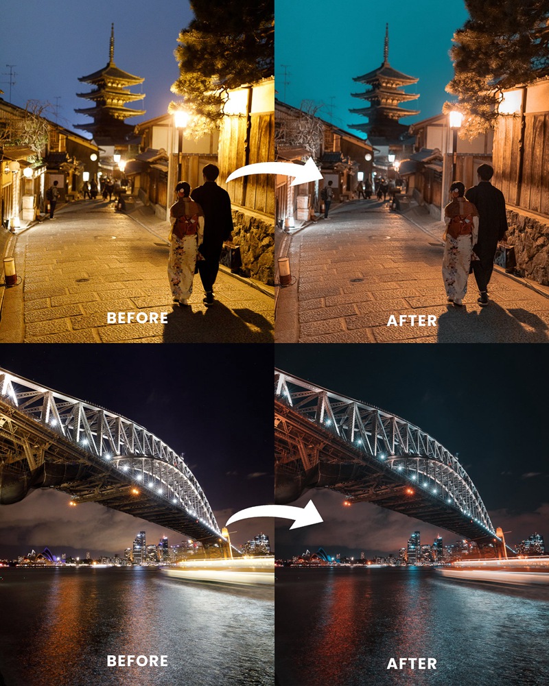 高质量城市街头都市建筑风景摄影照片调色LR预设 DELUXE Lightroom PRESET PACK 插件预设 第5张