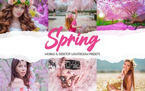 15个高级的春季摄影LR照片调色预设 Spring – 15 Premium Lightroom Presets