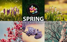 春季风景照后期修图LR+PS预设 5 Spring | Lightroom and Photoshop