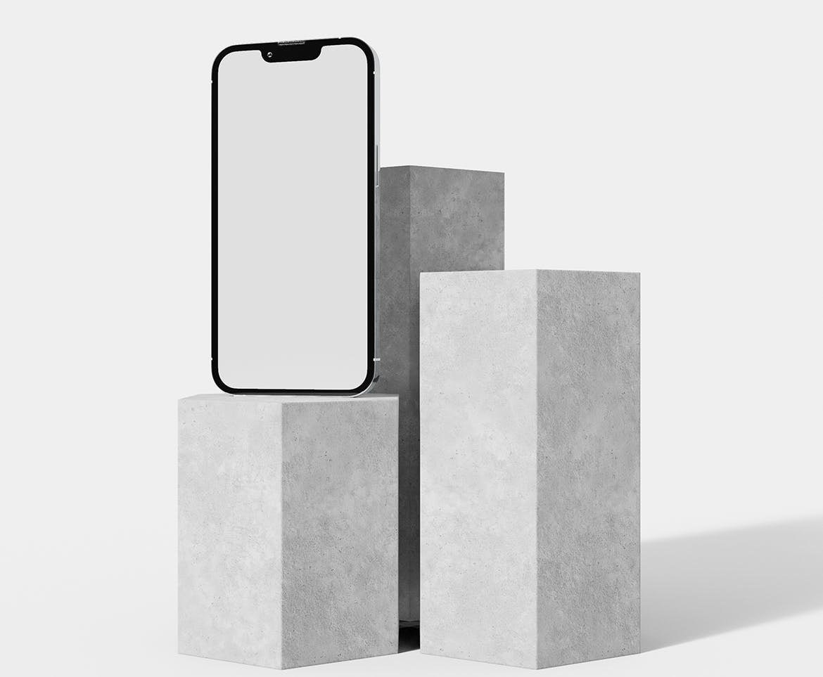 智能手机iPhone屏幕设计样机v1 Smartphone Screen Design Mockup 样机素材 第2张