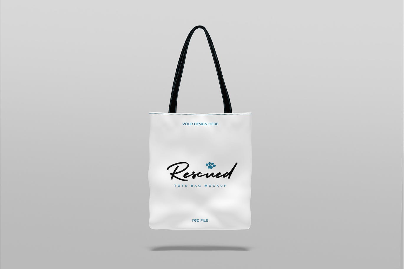 环保手提袋品牌设计样机 Tote Bag Mockup 样机素材 第5张