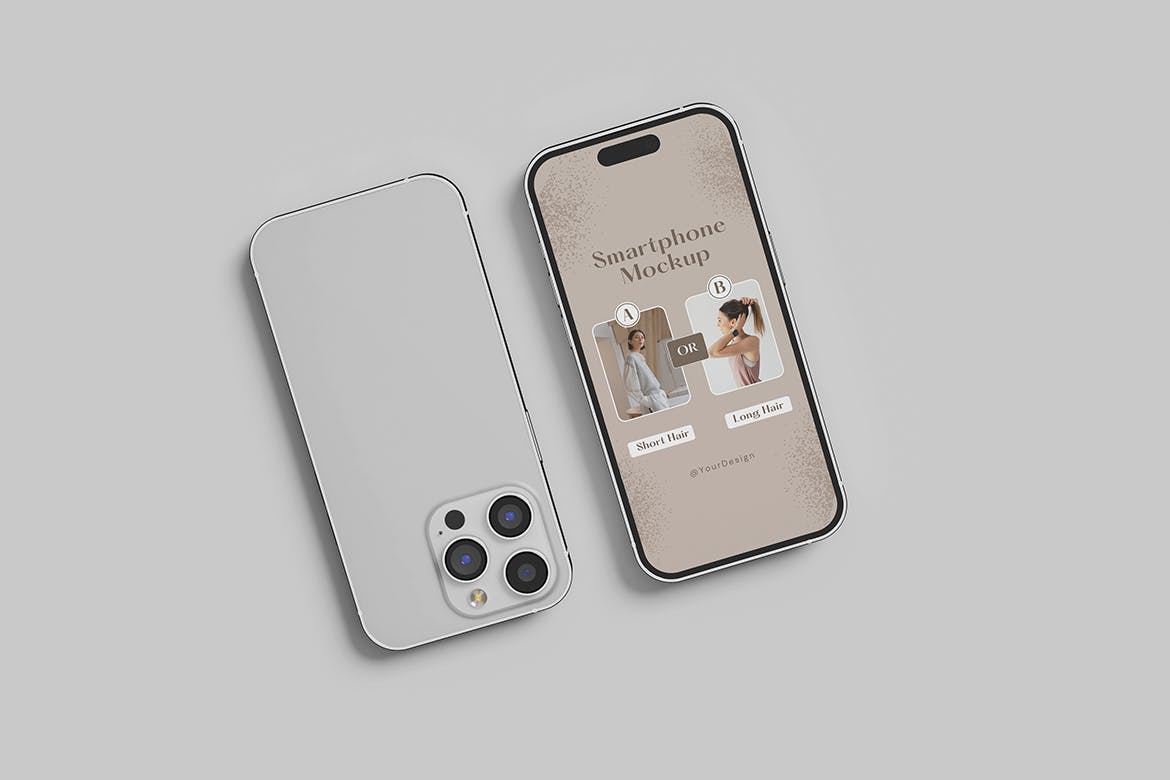 iPhone14苹果手机样机模板 iPhone 14 Mockup 样机素材 第3张