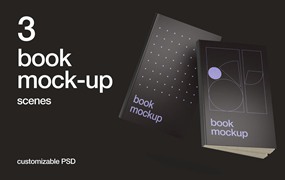 书籍效果图展示样机 Book Mockups