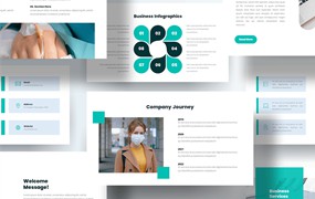 医疗医学Keynote幻灯片模板 Pharma – Medical Keynote Template