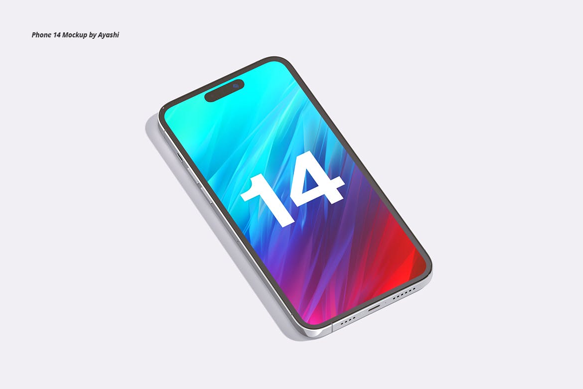 逼真的iPhone14手机样机 iPhone 14 Mockup 样机素材 第3张