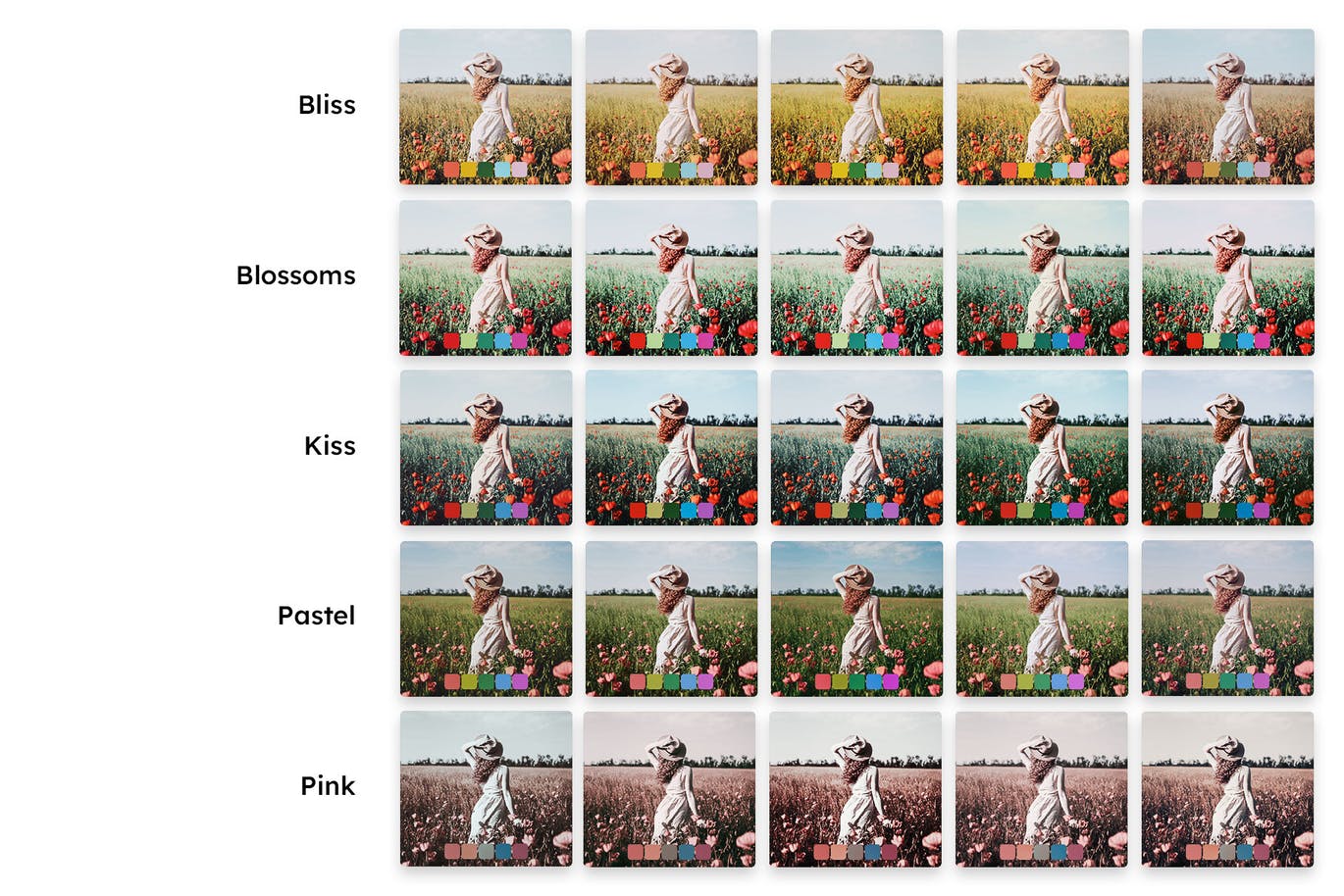 春季照片拍摄后期调色LR预设 25 Bright Spring Lightroom Presets and LUTs 插件预设 第6张