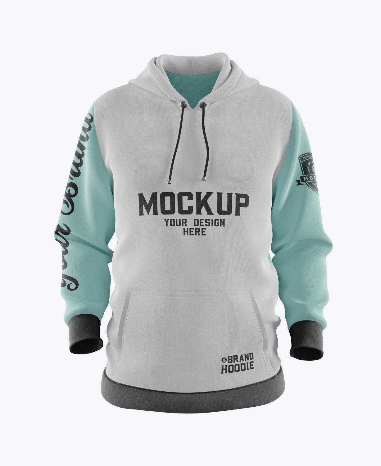 运动衫连帽衫服装设计样机 Sweatshirt Hoodie Mockup 样机素材 第3张