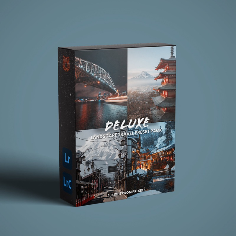 高质量城市街头都市建筑风景摄影照片调色LR预设 DELUXE Lightroom PRESET PACK 插件预设 第1张