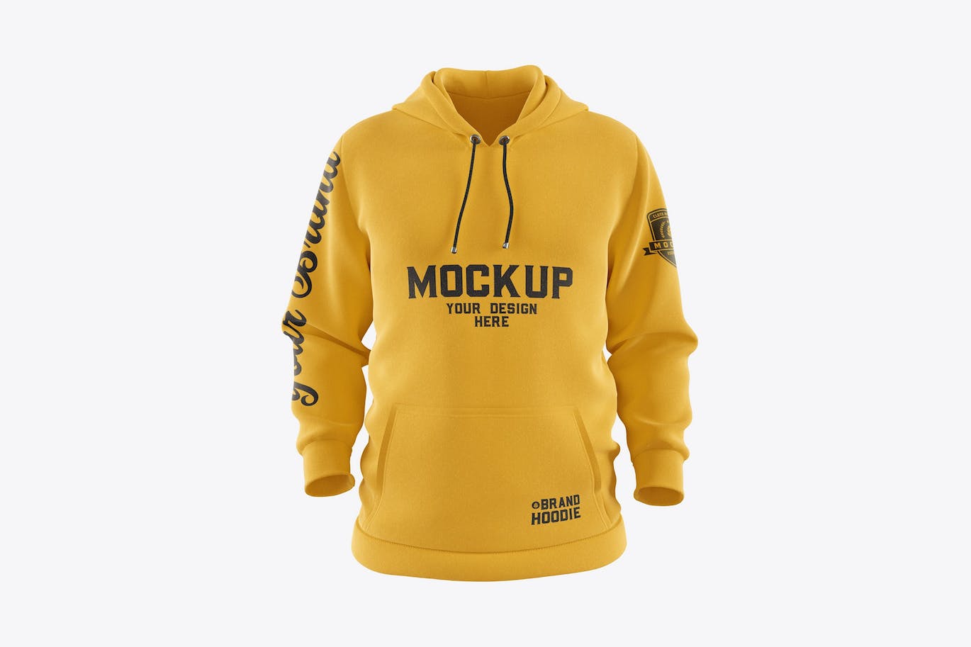 运动衫连帽衫服装设计样机 Sweatshirt Hoodie Mockup 样机素材 第1张