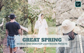 春天摄影Lightroom调色预设下载 Great Spring Lightroom Presets Dekstop and Mobile