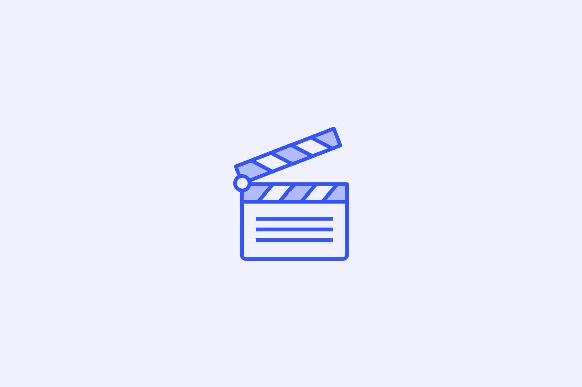 30个视频编辑矢量图标30 Video Editing Icons 图标素材 第3张