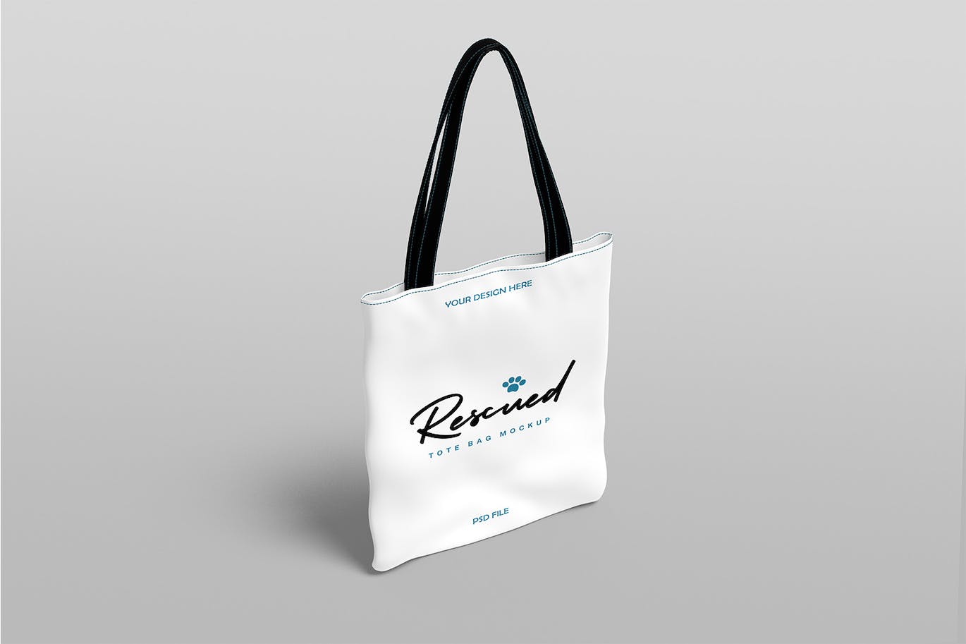 环保手提袋品牌设计样机 Tote Bag Mockup 样机素材 第6张