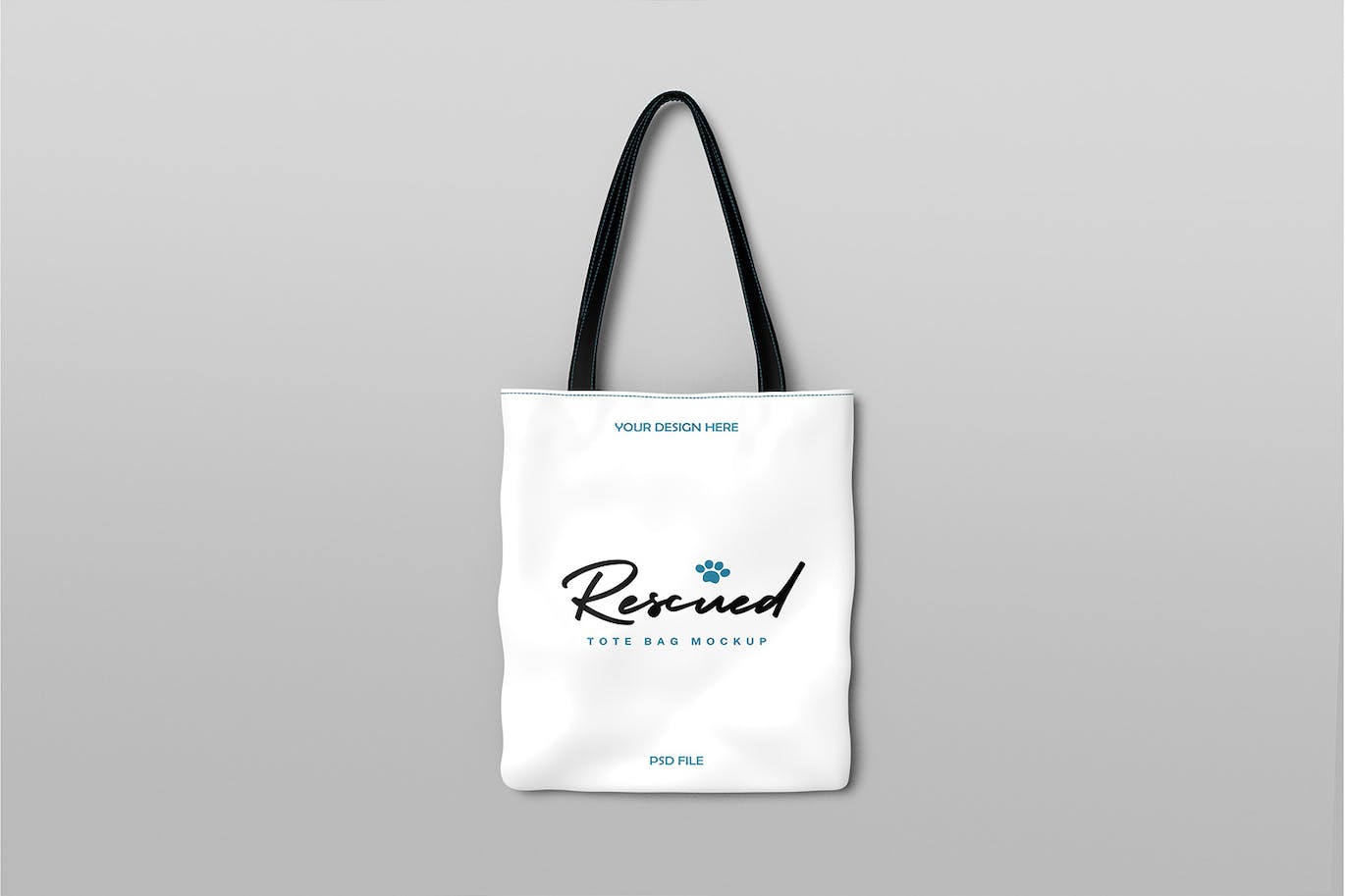 环保手提袋品牌设计样机 Tote Bag Mockup 样机素材 第3张