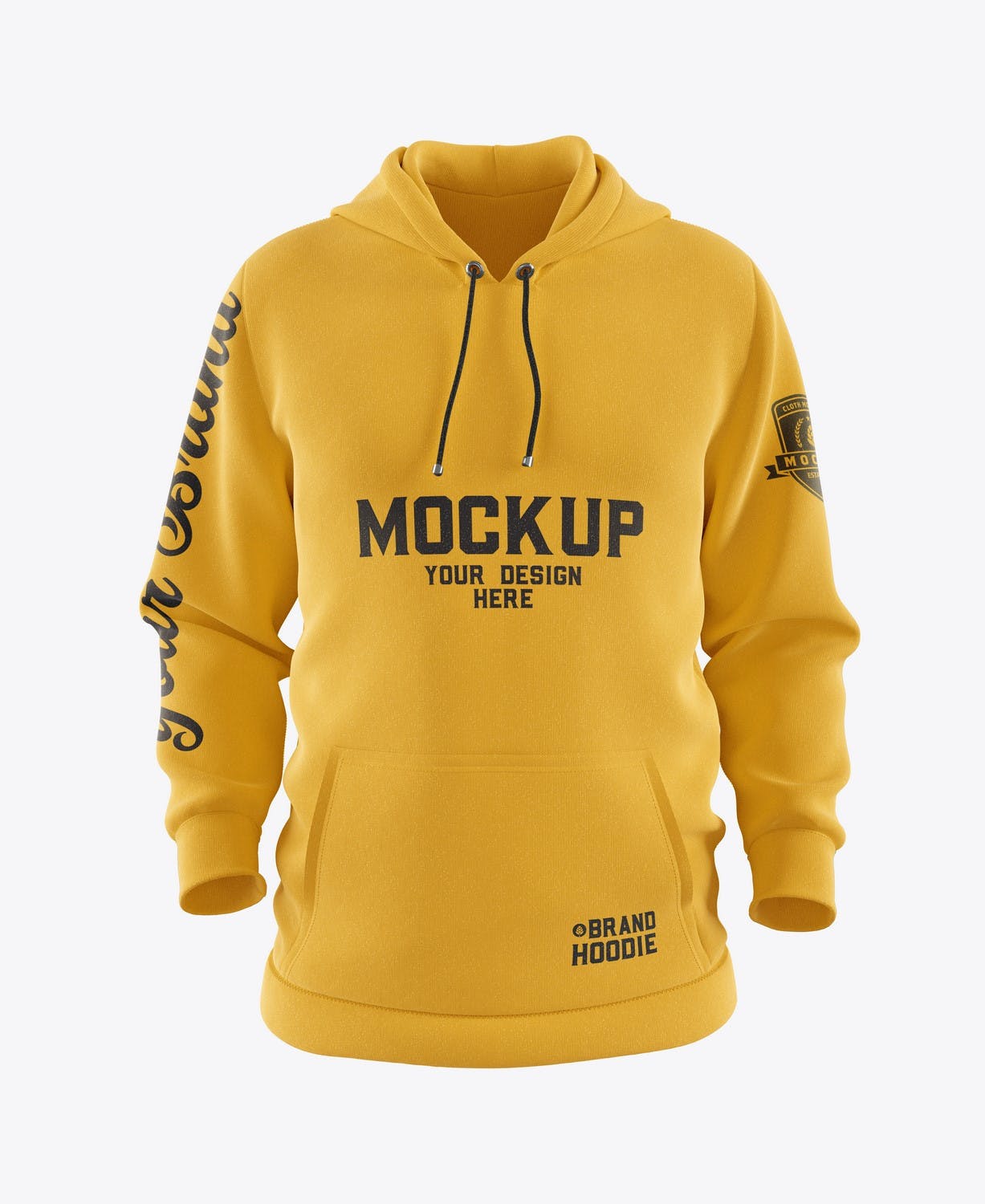 运动衫连帽衫服装设计样机 Sweatshirt Hoodie Mockup 样机素材 第5张