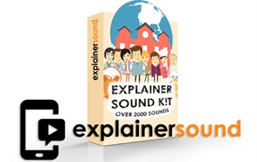 2000+MG动画变形旋转流行过渡擦拭音效合集 Explainer Sound SFX Library