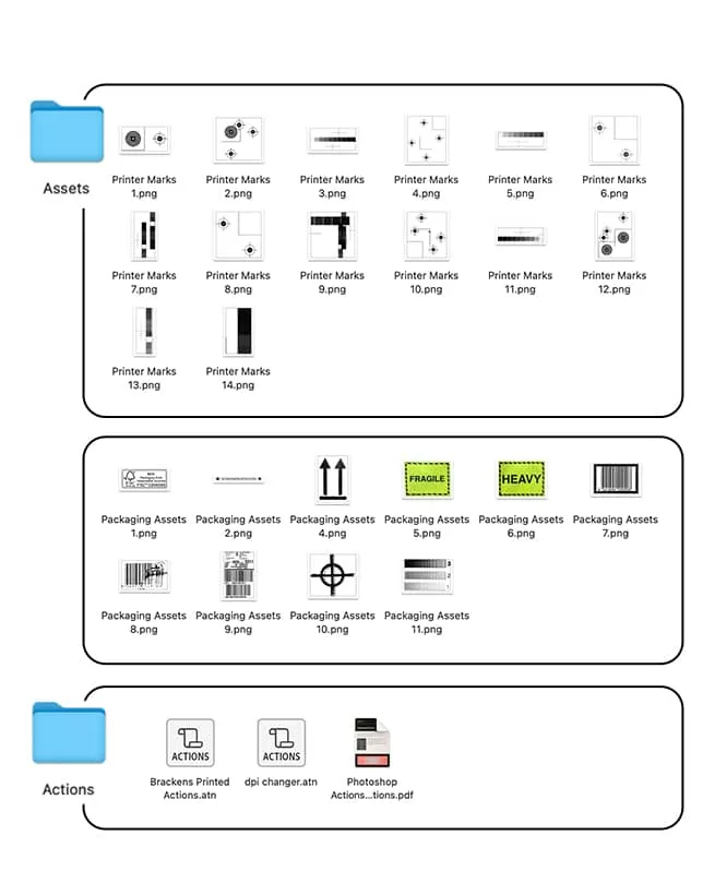 100+高质量仿旧设计磨白做旧艺术扫描复印效果纹理素材合辑 Studio Innate – Printed Textures 图片素材 第8张